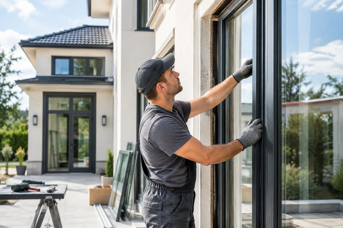 Fenster- und Türmontage in der Villa planen