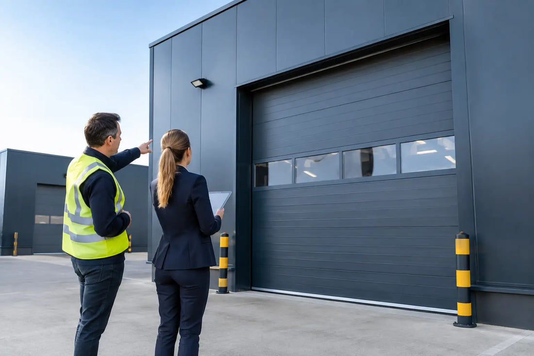 Industriële sectionaalpoort kiezen voor uw bedrijf