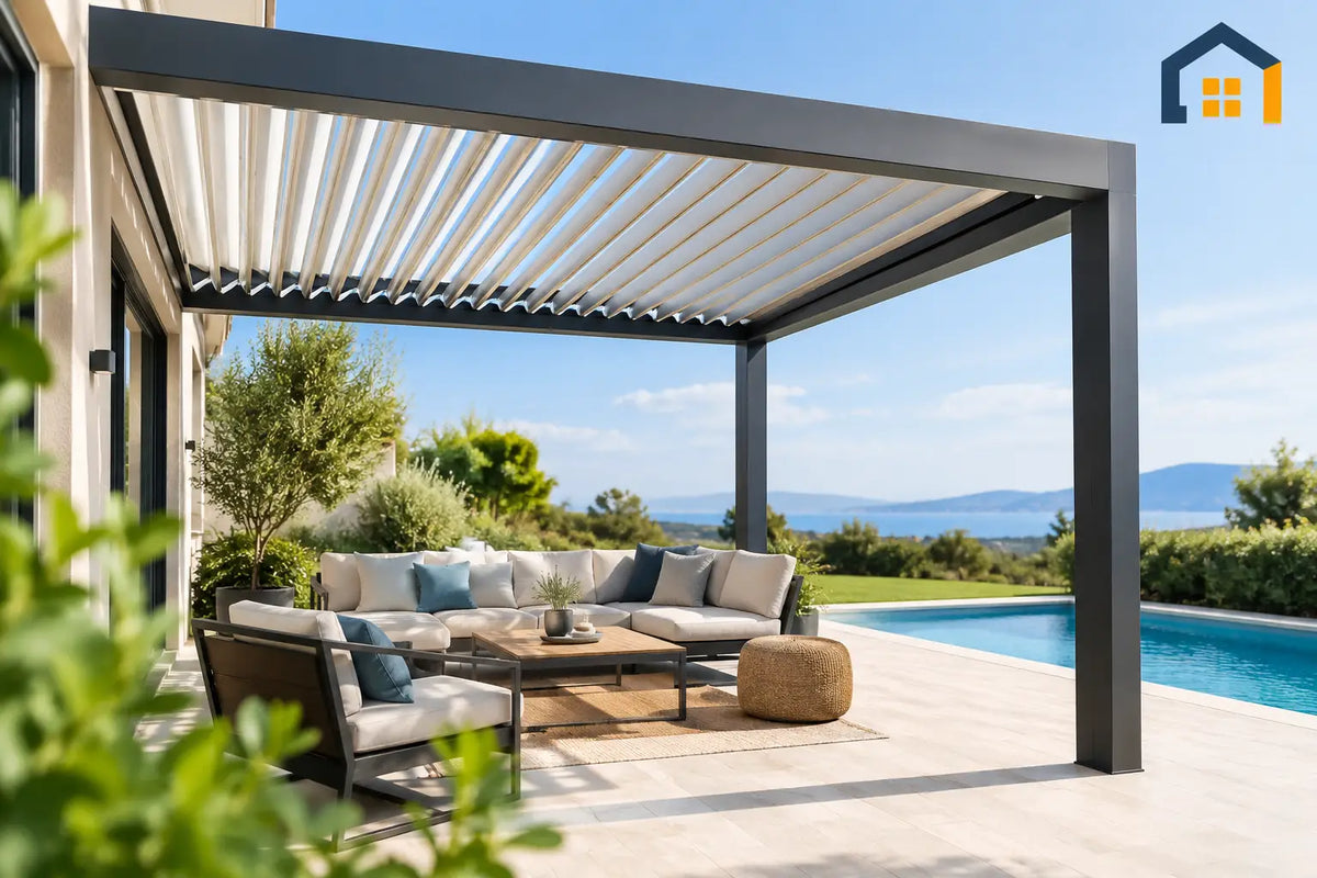 Test pergola bioclimatique : les 8 points clés