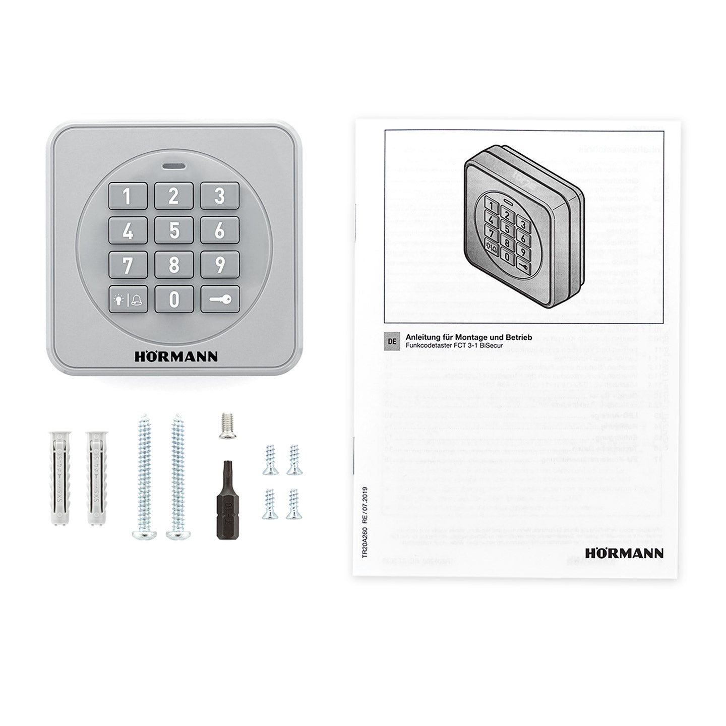 Commutateur radio Hörmann FCT3-1 BS-868