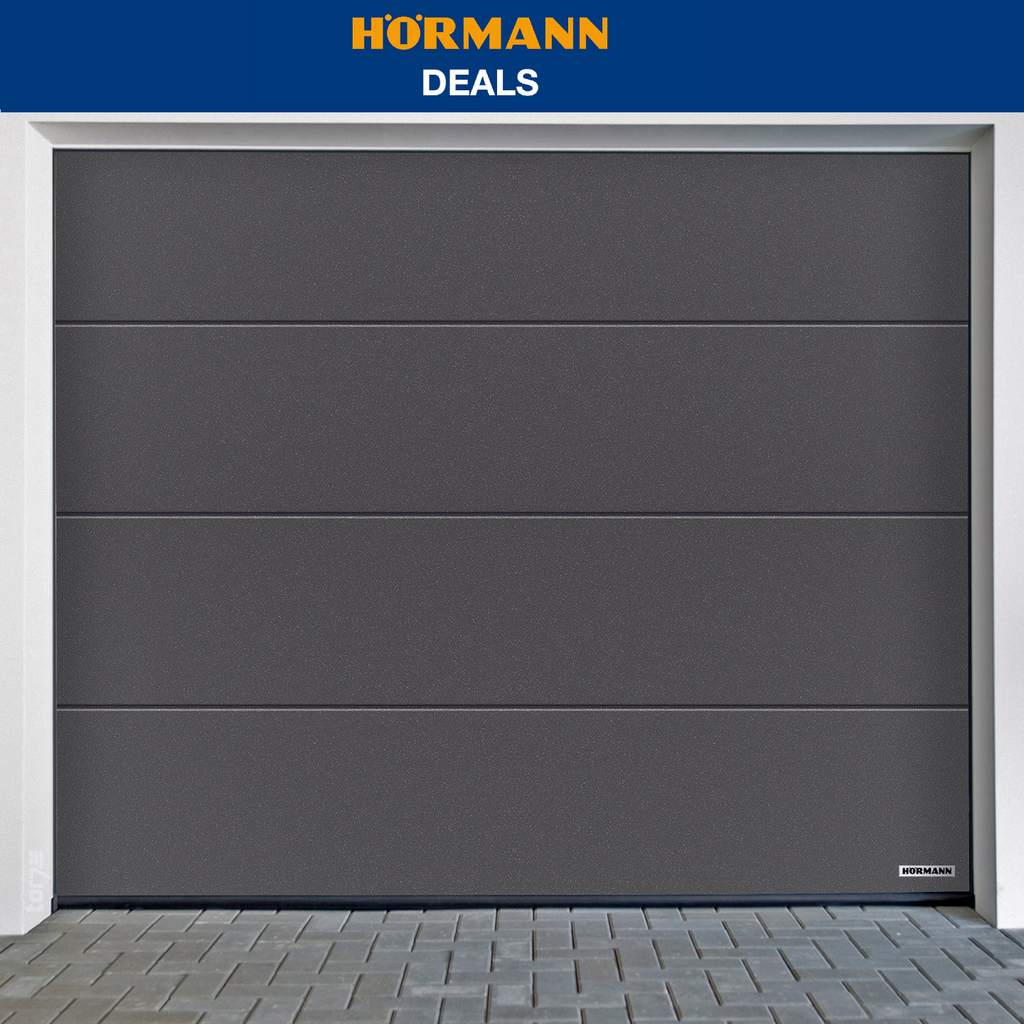 Porte de garage Hörmann RenoMatic L-Profile Planar