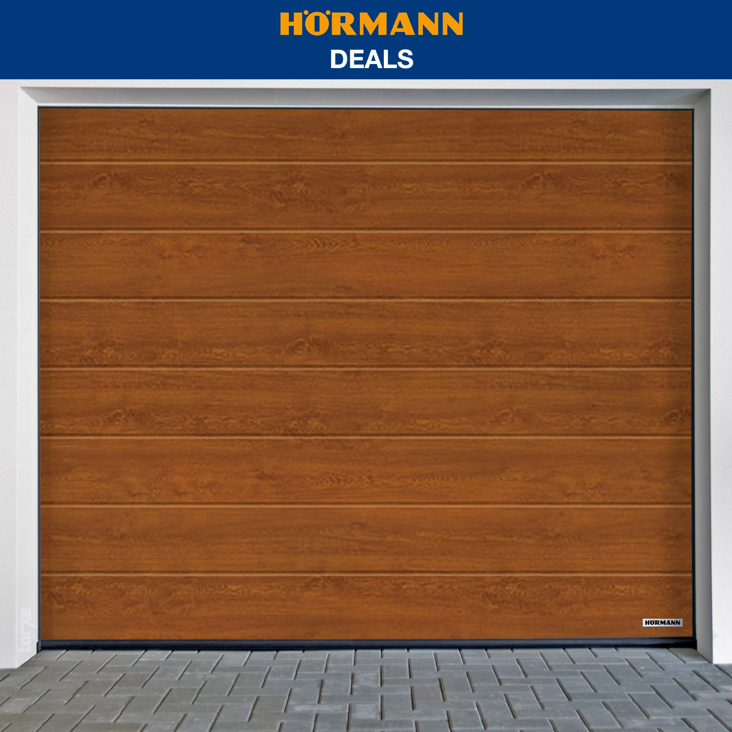 Porte de garage Hörmann RenoMatic M-profile Decocolor