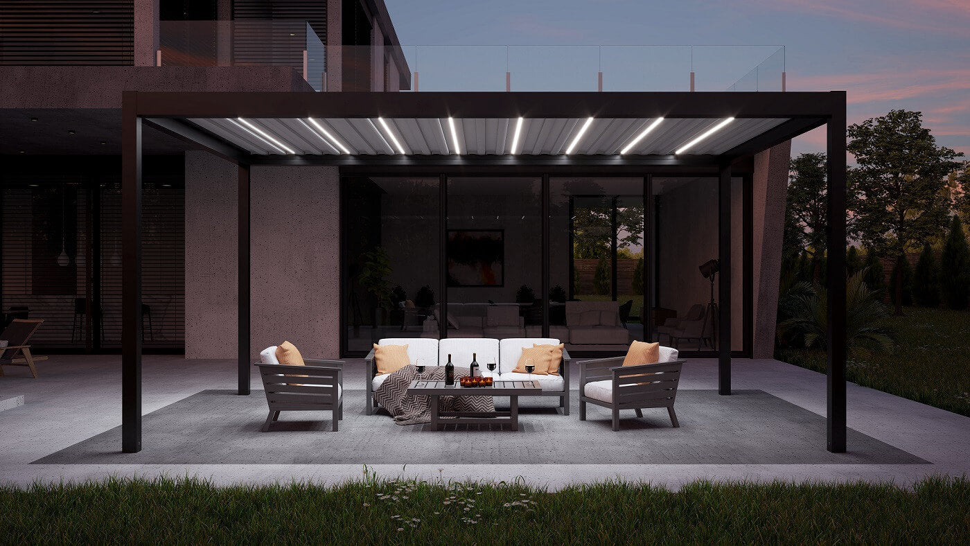 Pergola - lamelles de type F